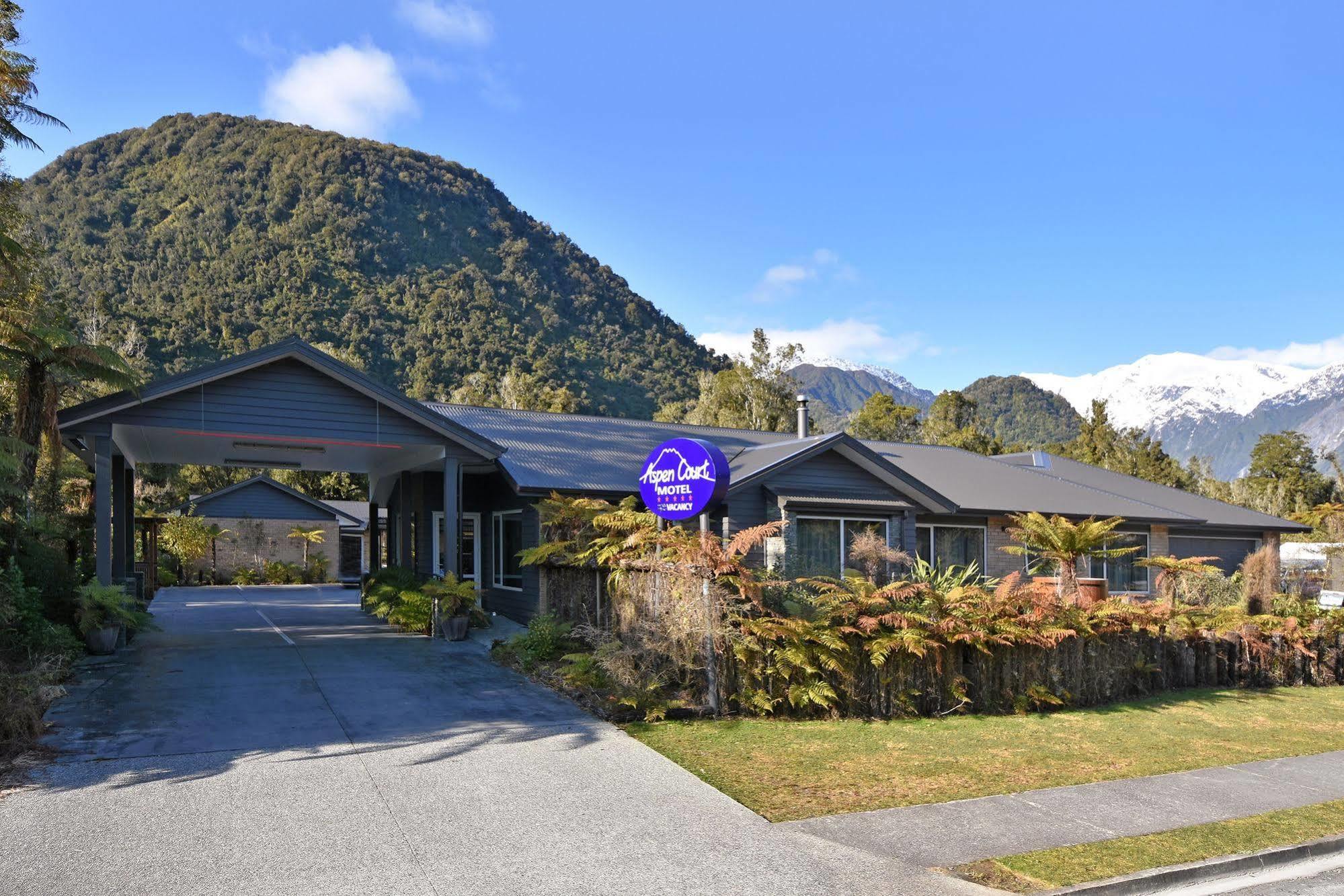 Motel Aspen Court Franz Josef Exterior foto